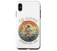 Femmes Qi Gong, Dessin rétro Historique Vintage, Harmony Coque pour iPhone XS Max