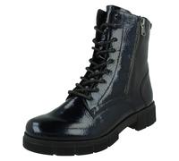 Femmes Remonte 100% Vegan Lacet & Fermeture Éclair Polaire Doublé Bottines:
