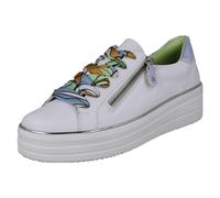 Femmes Remonte Cuir Écharpe Dentelle Plateforme Baskets Amovible Semelles -