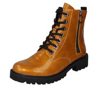 Femmes Remonte Fermeture Éclair & à Lacets Décontracté Bottines - D8671