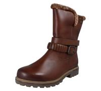 Femmes Remonte Laine Doublé Météo Résistant mi-Mollet Bottes Cuir - D3C72