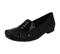 Femmes Rieker Chaussures à Enfiler Avec Imprimé Croco Détaillé - 40071