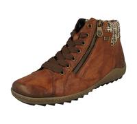 Femmes Rieker R1485 Doublé Chaud Tissé Manchette Remonte-Tex Bottines