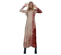 Femmes Robes MéDiéVale Costume médiéval de la Renaissance Robe Corset Gothique sans Manches Moyen Age Dress Femme Halloween Traditionnelle Irlandaise pour Carnaval