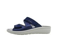 Femmes Rohde Mule RIVELLA Cuir Glissement/ouvert Talon compensé - ocean 56 36