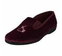 Femmes Rosebank Marine Ou Heather Complet Maison Pantoufles : Nina