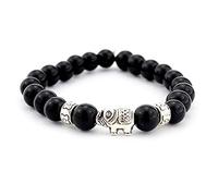 Femmes 'S Homme' S Éléphant Bracelet Corde Élastique Perles Chaîne Bracelet Charms Bijoux Exécution exquise Mode