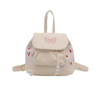 Femmes Sac À Dos En Cuir PU Arc Imprimé Sac À Bandoulière | Sac à dos à cordon pour femme, cuir PU, double sangle réglable, sac seau extérieur imprimé