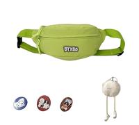 Femmes Sac de taille avec sangle réglable Fille Sac de poitrine Lettres Couple Styles Japonais Crossbody Body Beau sac à la taille