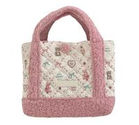 Femmes Sac Grande Capacité Sac Mode Sac À Main Tout Correspondance Haut Barbe De Course Quotidien Femmes Sac À Main Mode Dessin Animé Ours Quotidien Top Quotidien, dentelle pastry
