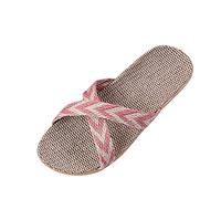 Femmes Sandales-Pantoufles pour la mode dames femmes respirant bohême plage sans lacet chaussures appartements sandales décontractées