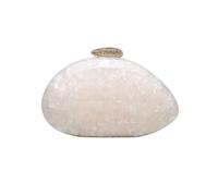 Femmes Shell Embrayage Sacs de soirée à bandoulière, forme spéciale, sacs main mariage, pochettes tendance, sac , coque, portefeuilles élégants for femmes pour Vacances Quotidiennes(C-97 flower)