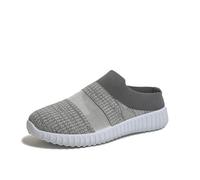 Femmes Shoes De Marche Légères Mocassins en Respirante pour Un Confort Optimal et Une démarche légère - Shoes décontractées d'été pour Femmes (Grey, 37)