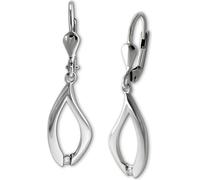 Femmes SilberDream Boucles d'oreilles argenté blanc Boucles d'oreilles 925 argent D2SDO4460W