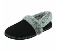 Femmes Skechers Mémoire Mousse, Bord Fausse Fourrure Pantoufles: Cosy Camp Team