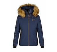 Femmes ski veste Kilpi Lena-W Bleu foncé XS