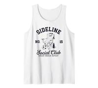 Femmes Social Club T -Shirt Soccer Mom Game Day Débardeur