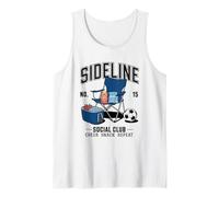 Femmes Social Club T -Shirt Soccer Mom Game Day Débardeur