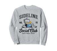 Femmes Social Club T -Shirt Soccer Mom Game Day Sweatshirt