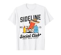 Femmes Social Club T -Shirt Soccer Mom Game Day T-Shirt