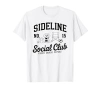 Femmes Social Club T -Shirt Soccer Mom Game Day T-Shirt