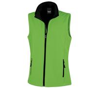 Femmes Softshell Gilet Fermeture Éclair Imprimable Femmes Acket Gilet RESULT