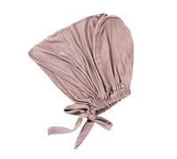 Femmes sous Écharpe Chapeau Hijab Cap, Islamique Musulman Hijab Undercap sous Intérieur sous Écharpe Chapeau Fermeture à Nouer dans Le Dos Turban Head Wraps Chimiothérapie Sleep Cap