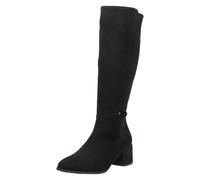 Femmes Spot On Bloc Talon Pied Large Bottes Hauteur Genou 'F5r1256'