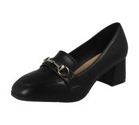 Femmes Spot On Boucle Détaillé à Enfiler Mi Escarpin Talon - F9R0154