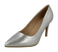 Femmes Spot On Coupe Large Escarpin Talon Haut Plateforme F9R0110