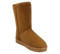 Femmes Spot On Mi Longueur Doublure Polaire Bottes F4406