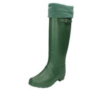 Femmes Spot On Amovible Doublure Polaire Bottes Caoutchouc 'X1r170'