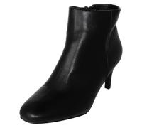 Femmes Spot On 'F51236' Microfibre & Synthétique Talon Aiguille Smart Bottines