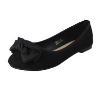 Femmes Spot On Nœud Plat Détaillé Ballerine Chaussures Décontractées 'F8r0512'