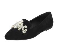 Femmes Spot On Plat Chausson Coupe