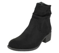 Femmes Spot On Ruché Bottines