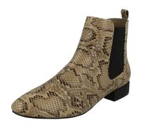 Femmes Spot On Slip Bottines Cheville