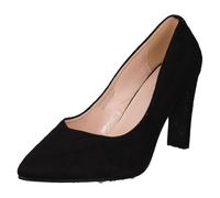 Femmes Spot On Talon Haut Coupe Large Escarpin