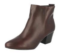 Femmes Spot On Uni à Talon Bottines