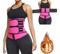 Femmes taille formateur Fitness Sauna sueur néoprène minceur ceinture Shapewear modélisation sangle corps Shapers Noir