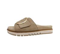 Femmes Tamaris Comfort Mule Textile Glissement/ouvert Plat - 400 Beige 38