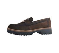 Femmes Tamaris Mocassins Textile Glissement/ouvert Talon bloc - Mocca 304 41