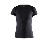 Femmes tee-shirt CRAFT ADV Essence Slim SS noire XXL