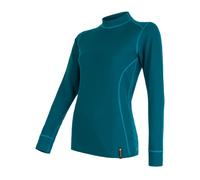 Femmes tee-shirt SENSOR Double Face dl.ruk. saphir M