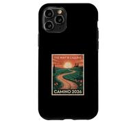 Femmes The Way is Calling Camino 2026 Vintage Paysage Coque pour iPhone 11 Pro