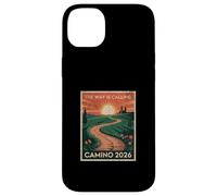 Femmes The Way is Calling Camino 2026 Vintage Paysage Coque pour iPhone 14 Plus