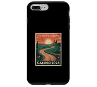 Femmes The Way is Calling Camino 2026 Vintage Paysage Coque pour iPhone 7 Plus/8 Plus