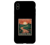 Femmes The Way is Calling Camino 2026 Vintage Paysage Coque pour iPhone XS Max