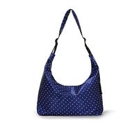 Femmes Toile Rétro À Pois Sacs À Bandoulière Grande Capacité Texture All Match Sac À Main Résistant À L'usure Imprimé À Pois Sac Fourre-Tout Voyage Date Shopping Sac À Main