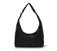 Femmes Toile Rétro À Pois Sacs À Bandoulière Grande Capacité Texture All Match Sac À Main Résistant À L'usure Imprimé À Pois Sac Fourre-Tout Voyage Date Shopping Sac À Main